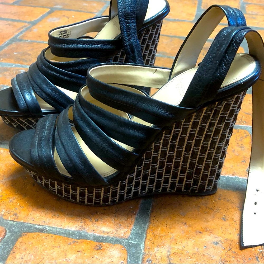 Enzo Angioloni Wedge Shoes Size 7